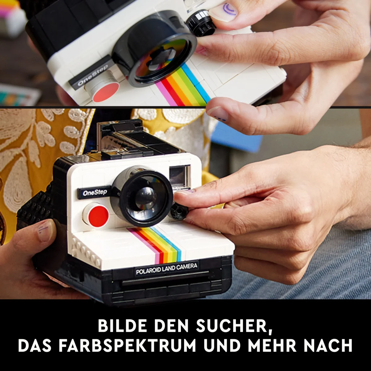 LEGO® Ideas Polaroid OneStep SX-70 Sofortbildkamera 21345 LEGO® Ideas Polaroid OneStep SX-70 Sofortbildkamera 21345