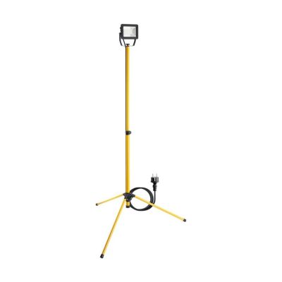 Goobay LED-Baustrahler mit Teleskopstativ, 30 W