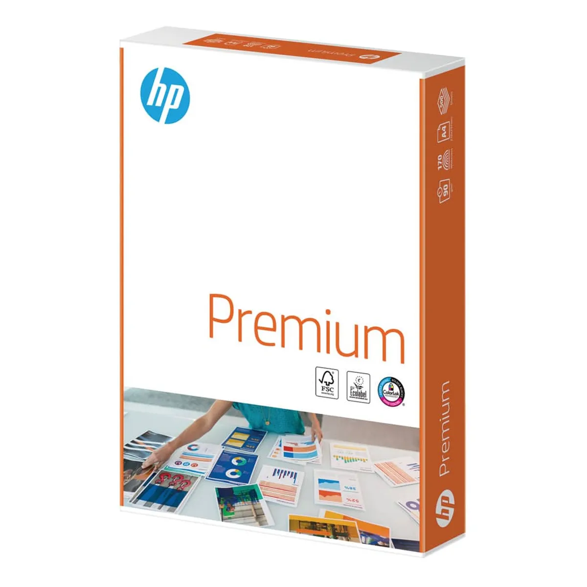 HP Premium Paper - A4, 90 g/qm, weiß, 500 Blatt