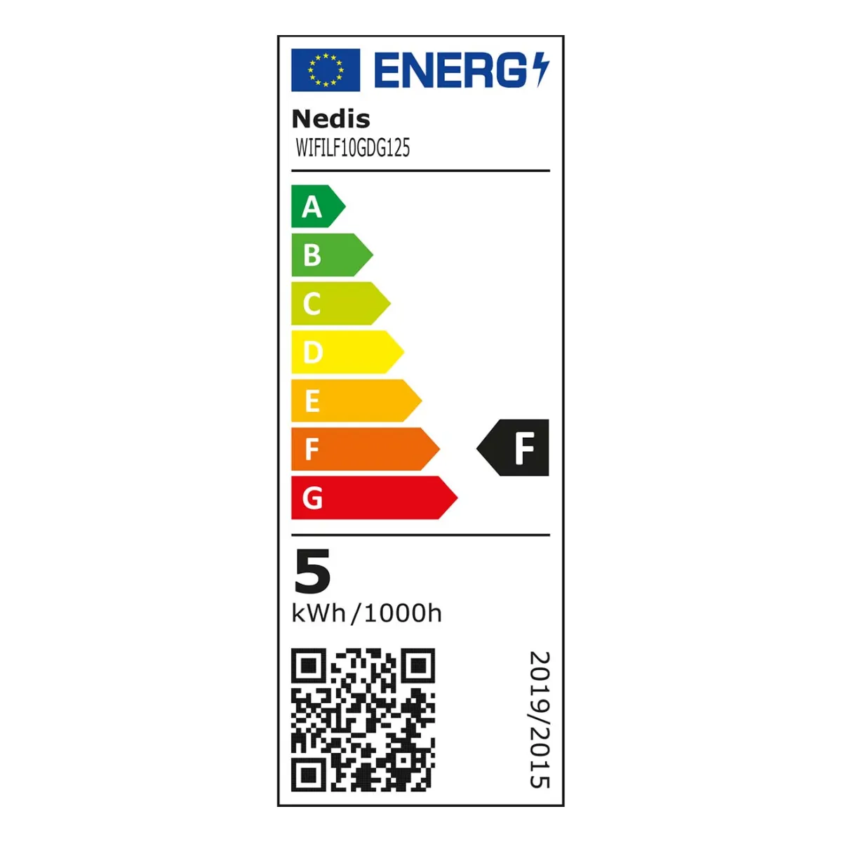 Nedis SmartLife LED Filament Lampe
