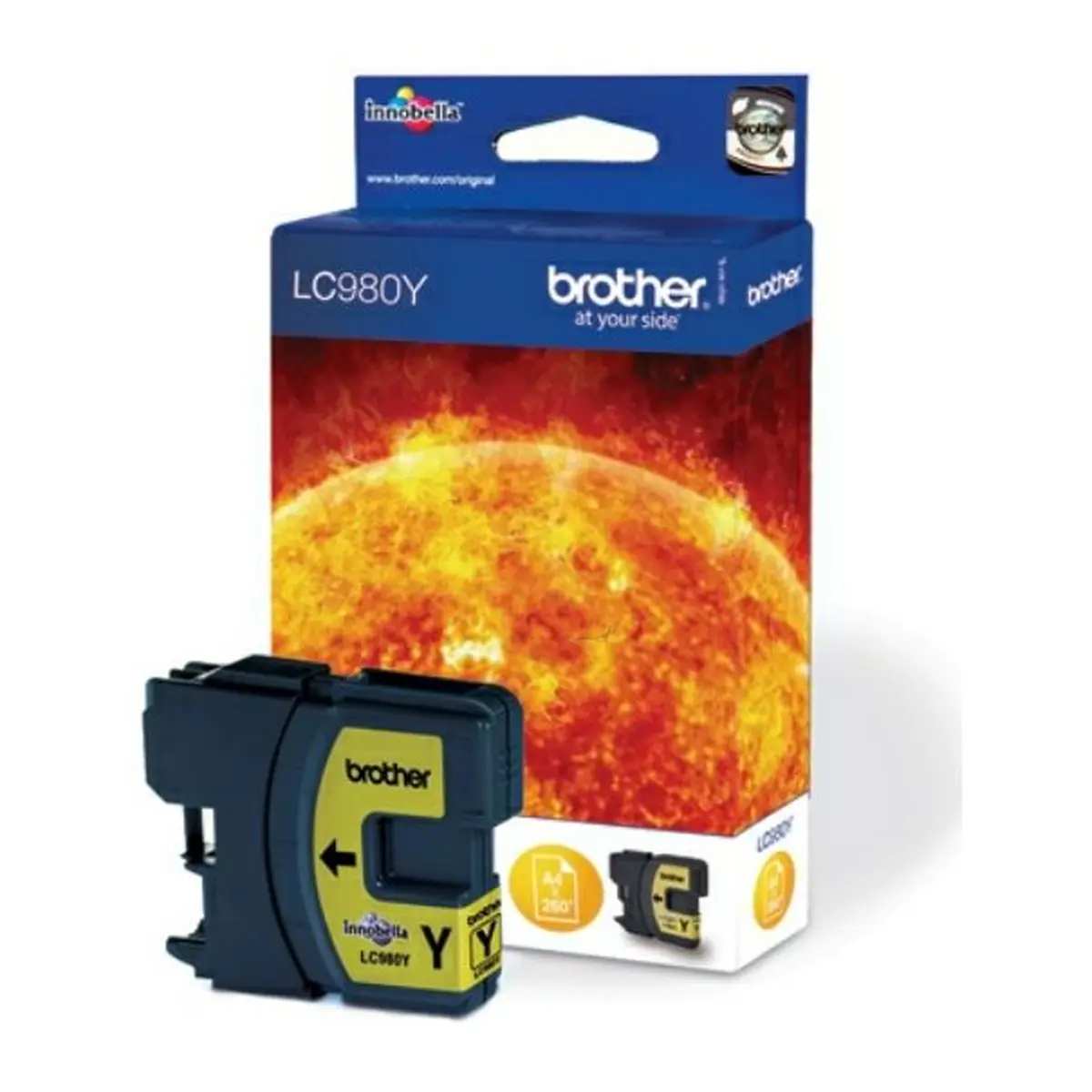 Brother Druckerpatrone 'LC-980Y' gelb 4,8 ml