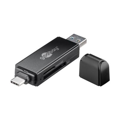 USB 3.0 - USB-C™ 2-in-1 Kartenlesegerät
