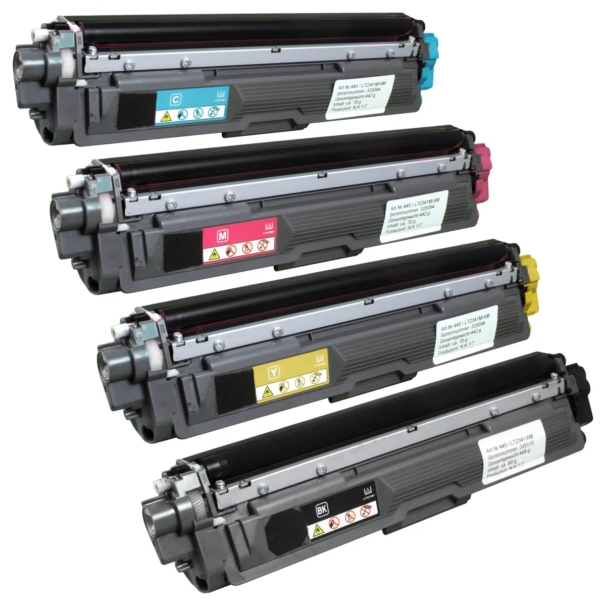 Brother TN-245 - alternative Toner KCMY 1x 2.750 Seiten (BK), 3x 2.500 Seiten (CMY) - Digital Revolution