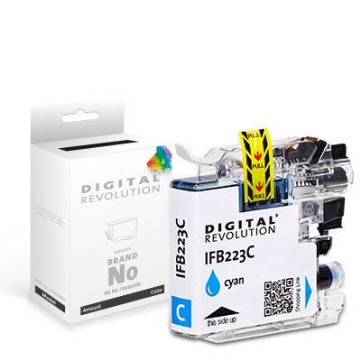 Brother LC-223 / 221 C - alternative Patrone 'cyan' 9 ml - Digital Revolution