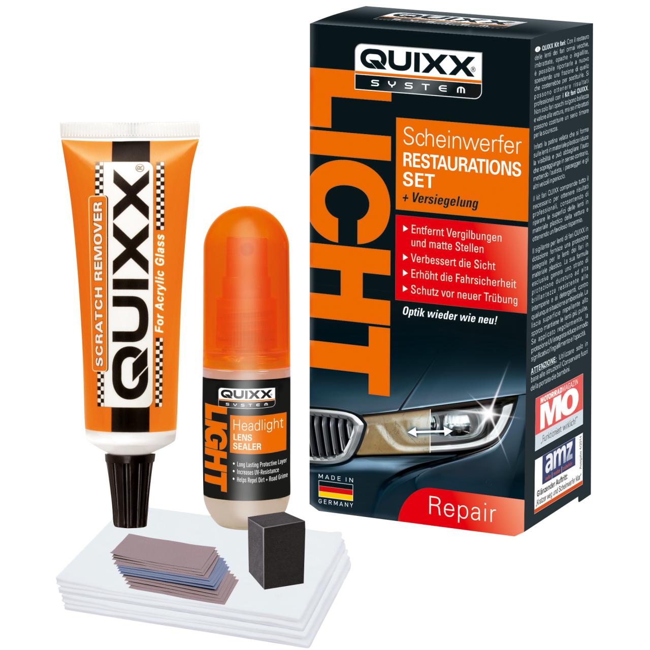 QUIXX Quixx Scheinwerfer-Restaurations-Kit 50g