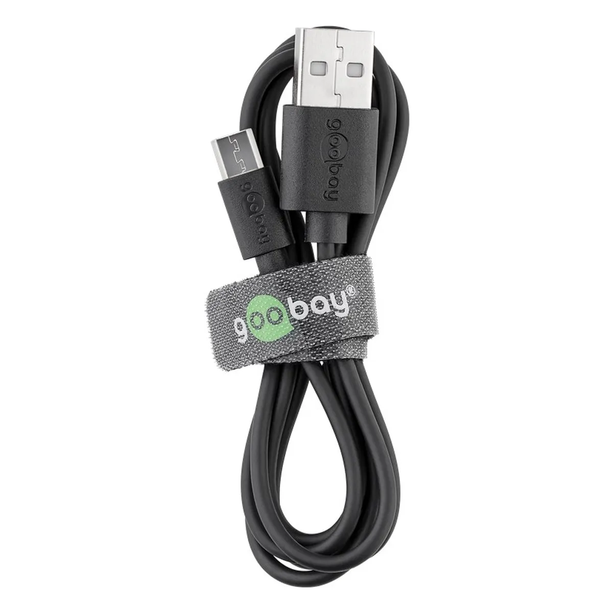 Goobay Micro USB Schnelllade- und Synchronisationskabel