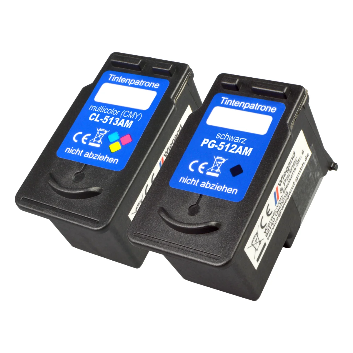 Canon PG-512/513 - alternative Patronen MultiPack schwarz 15 ml | 400 Seiten + farbig 15 ml | 400 Seiten - Digital Revolution