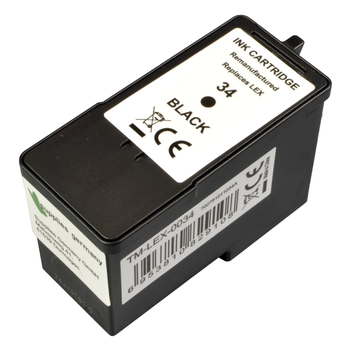 Lexmark 34XL - alternative Patrone 'schwarz' 25 ml | 500 Seiten - Digital Revolution