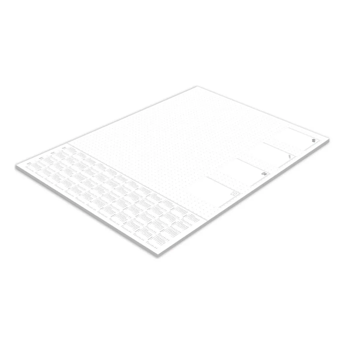 RNK Verlag Notiz-Schreibunterlage “Office - dotted“ - 60 x 42 cm, 30 Blatt