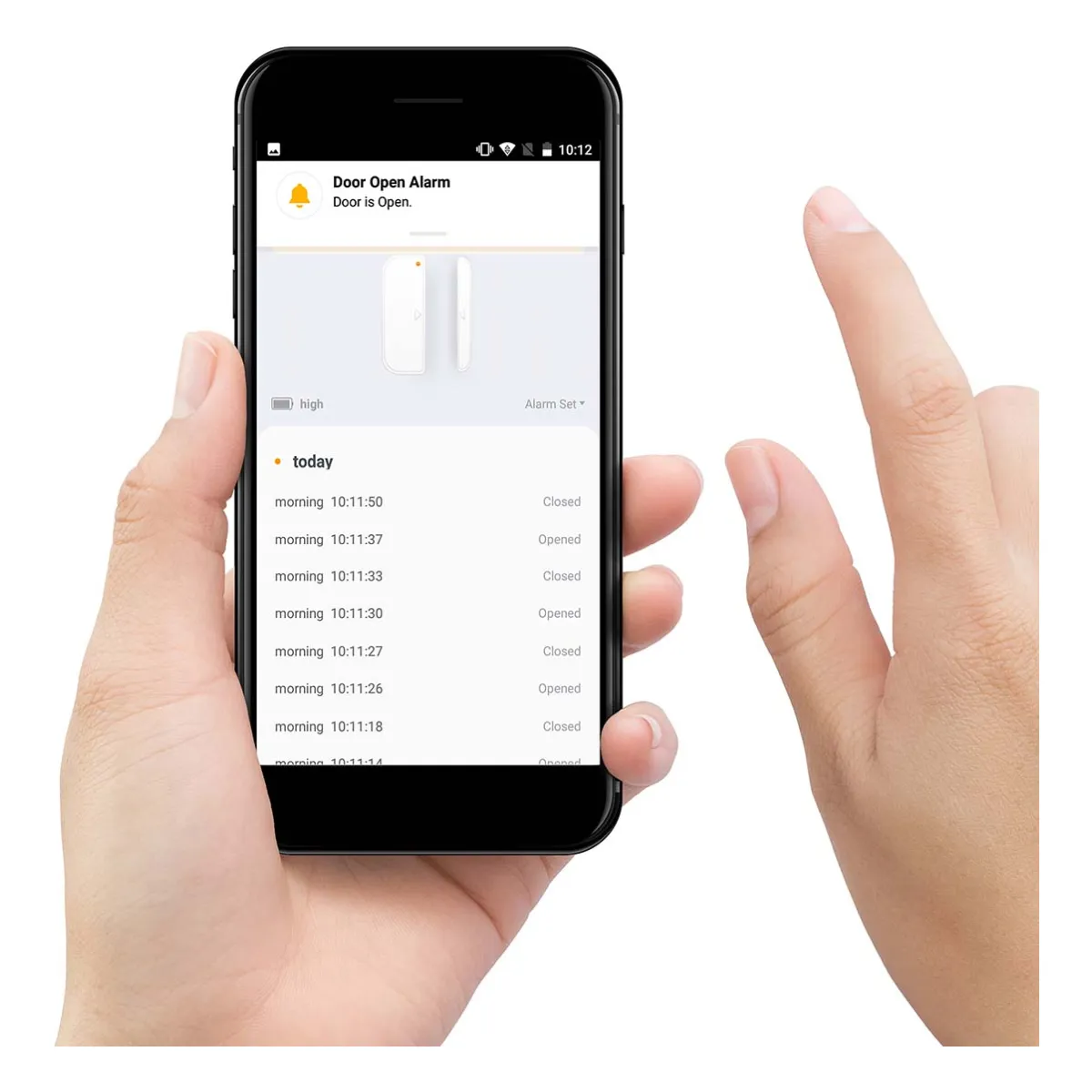Alecto SMART-DOOR10 Smarter Zigbee Tür-/Fensterkontaktsensor