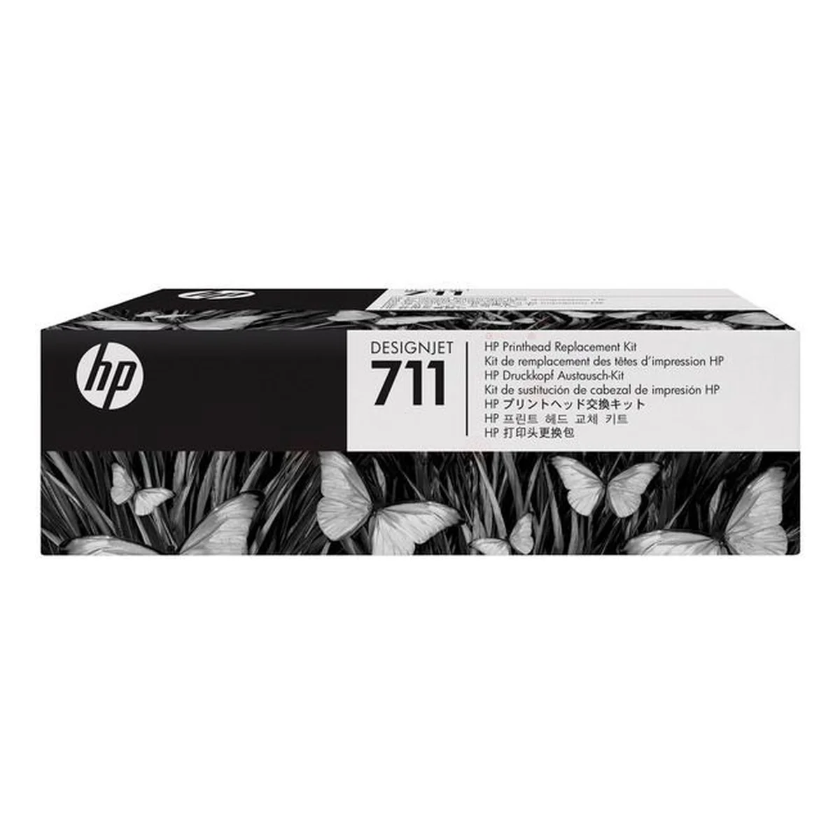 Druckkopf + Druckerpatrone HP 711 schwarz cyan magenta gelb 48 ml (C1Q10A)