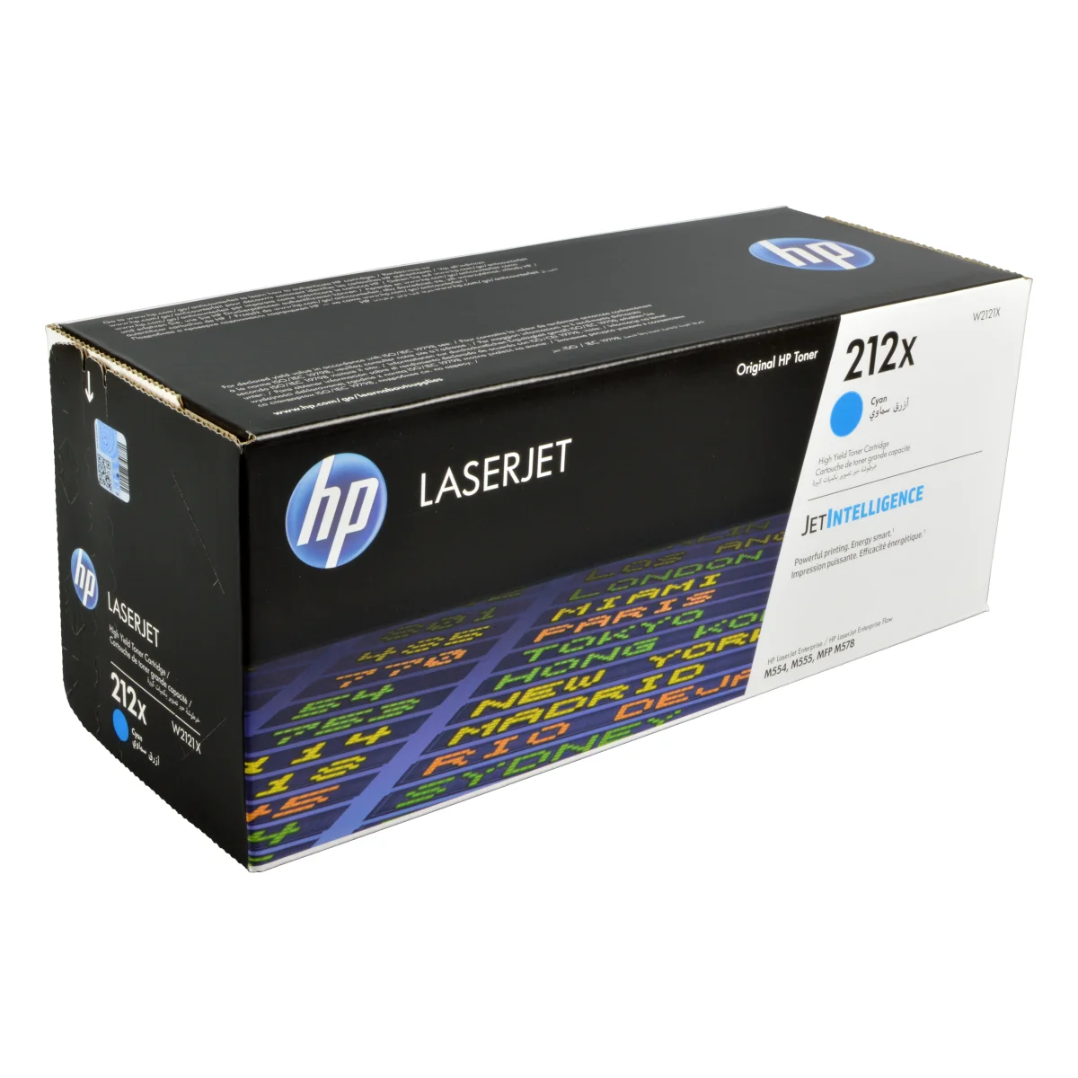 HP Toner W2121X  212X  cyan