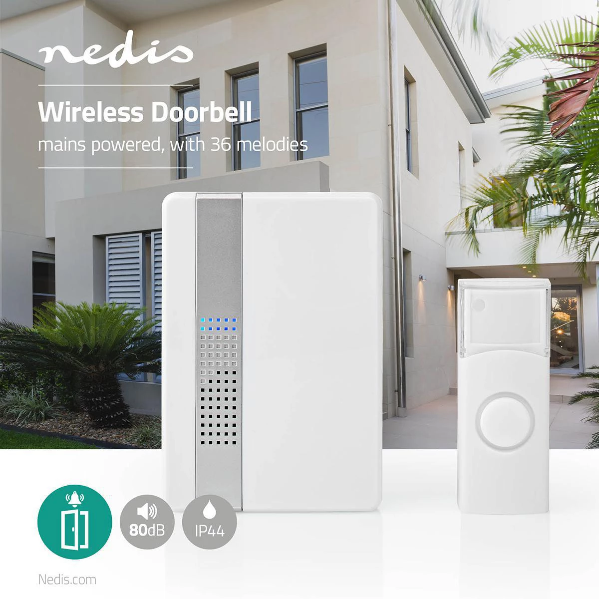 Nedis Drahtloses Türklingel Set