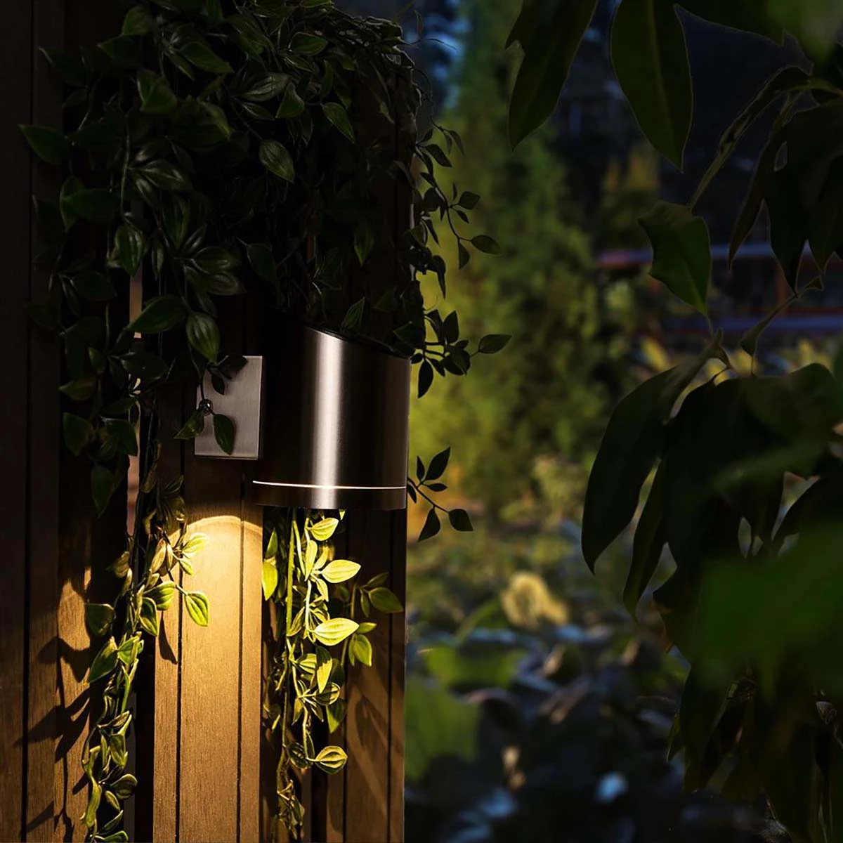 Ranex Solar-Wandleuchte LED grau - 
