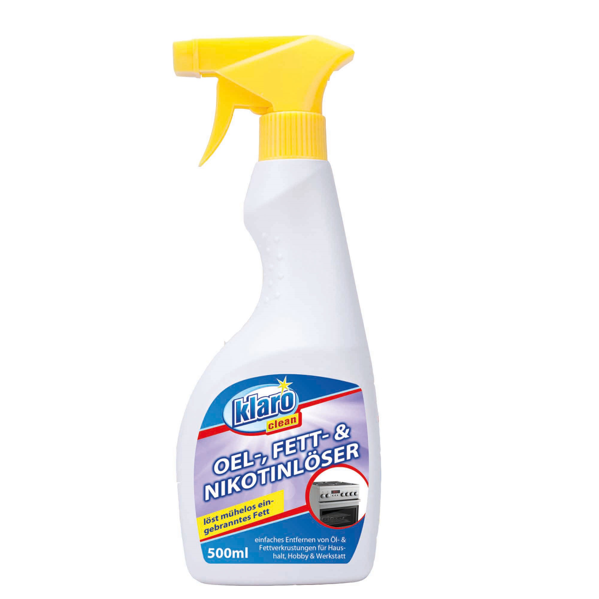 klaro Clean Klaro Clean Öl und Fett- & Nikotinlöser 500ml
