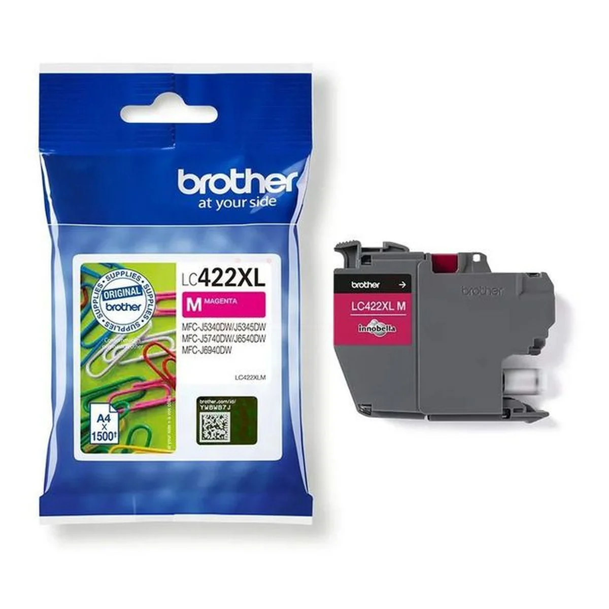 Druckerpatrone Brother LC-422XLM magenta 1.500 Seiten
