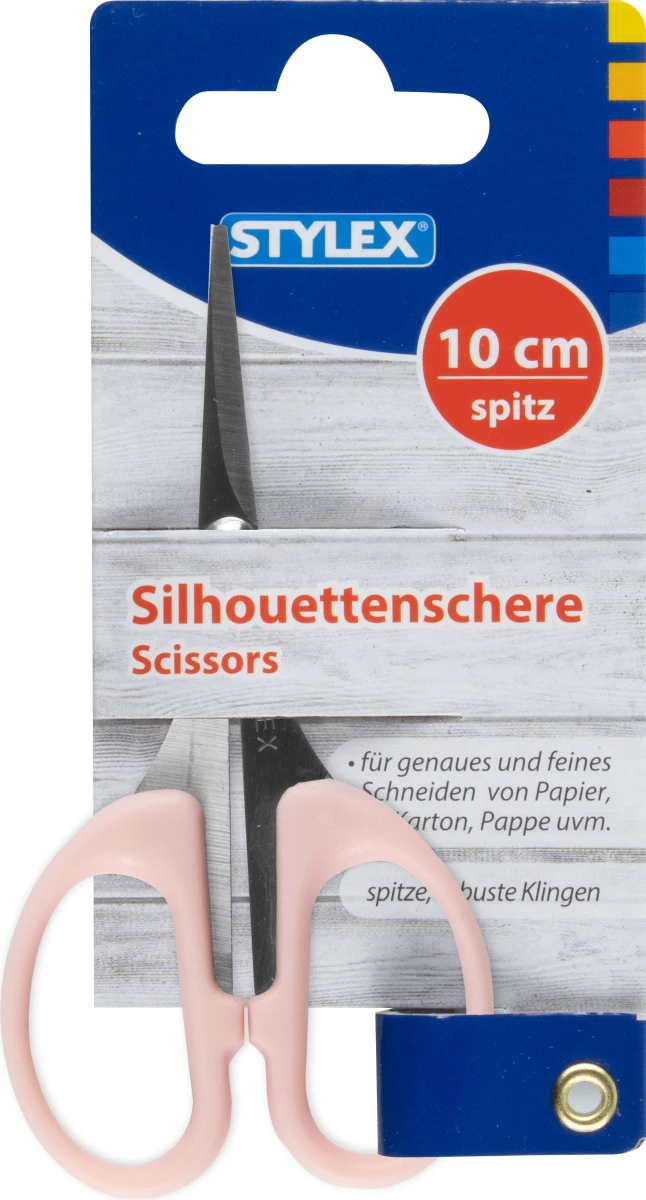 Stylex Silhouettenschere 10 cm spitz