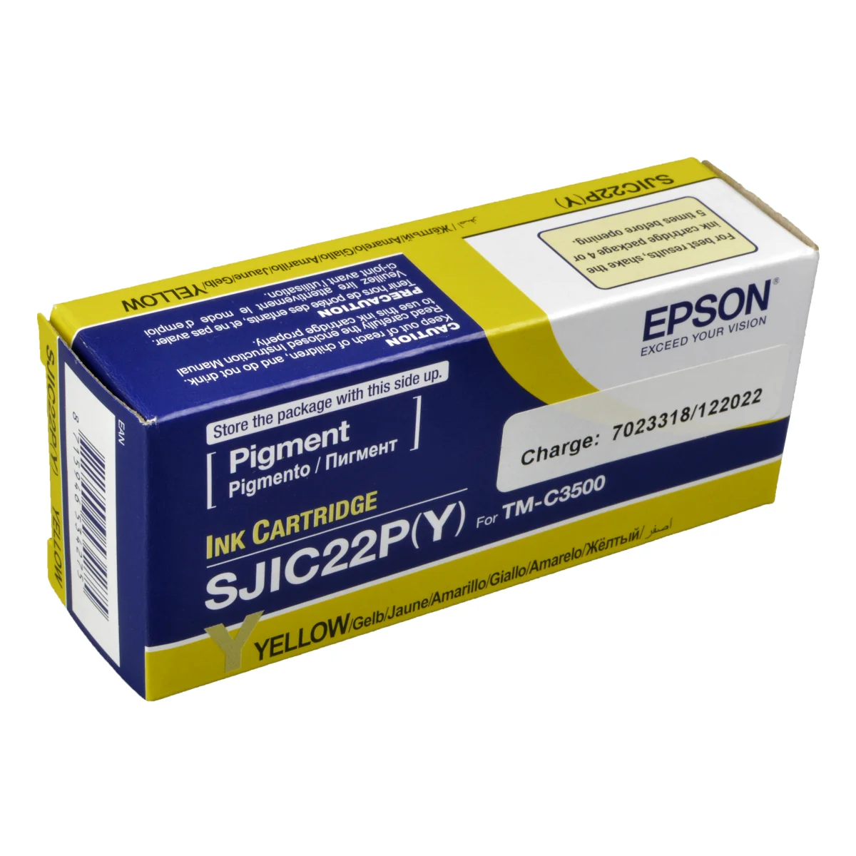 Epson Tinte C33S020604 SJIC22P(Y) gelb