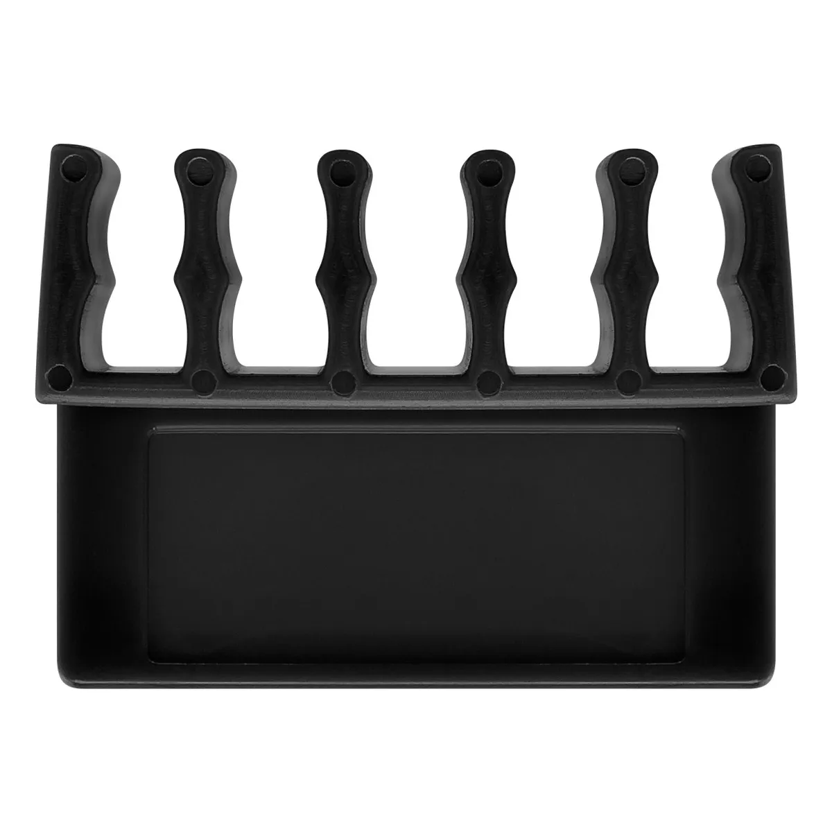 Goobay Kabelmanagement 5-Slots, schwarz