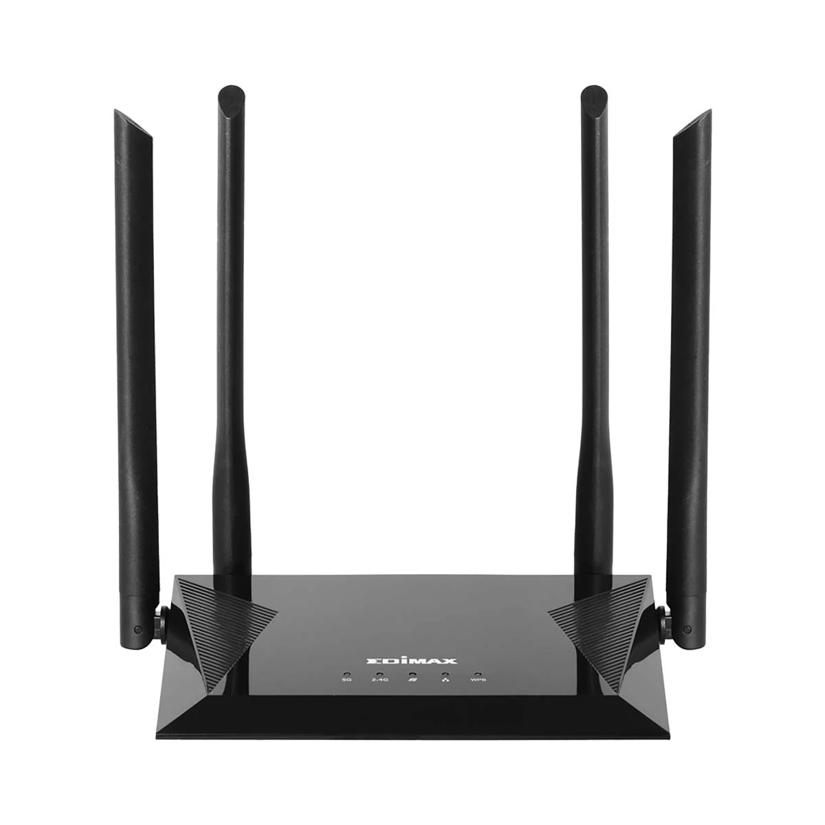 Edimax WLAN Router AC1200 2.4/5 GHz (Dual Band) 10/100 Mbit Schwarz