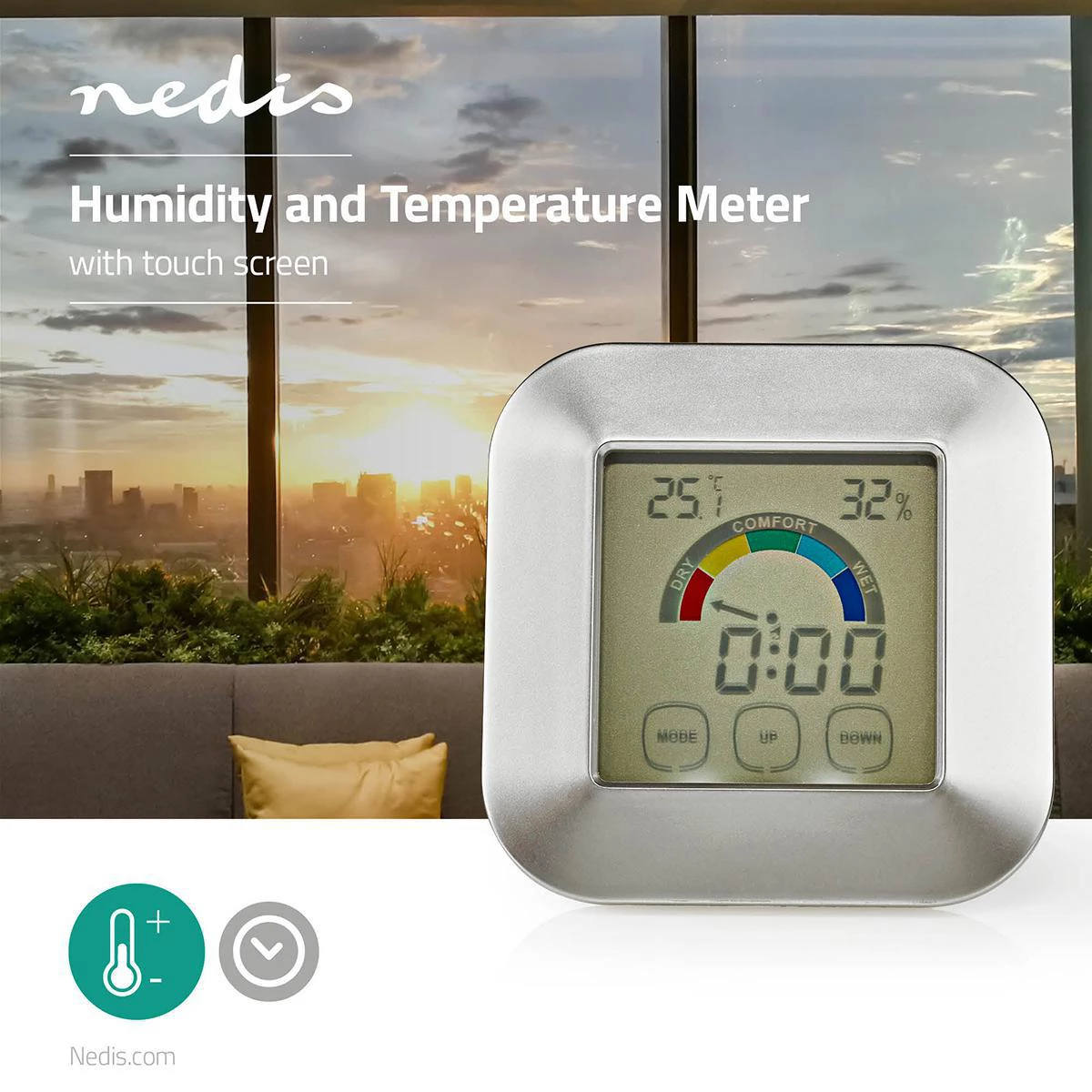 Nedis Küchen Thermometer