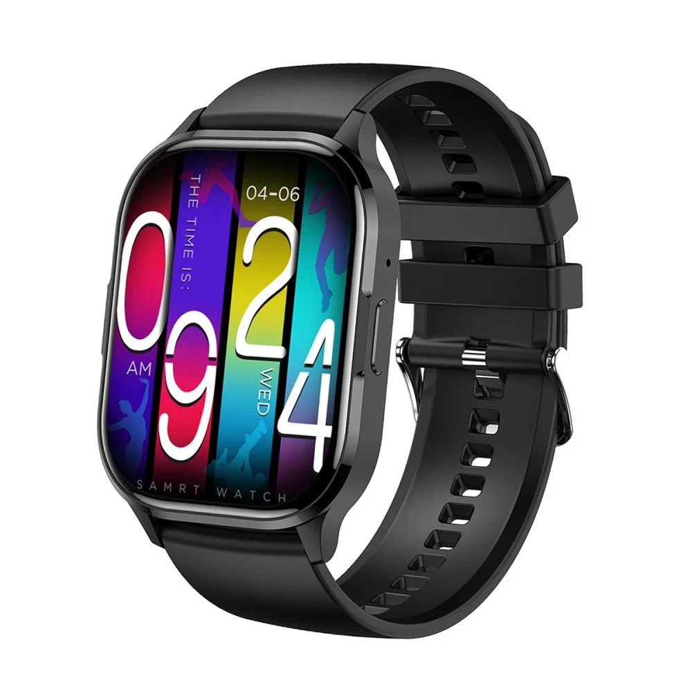 Fontastic Mento AMOLED Smartwatch mit 2.01“ Display schwarz