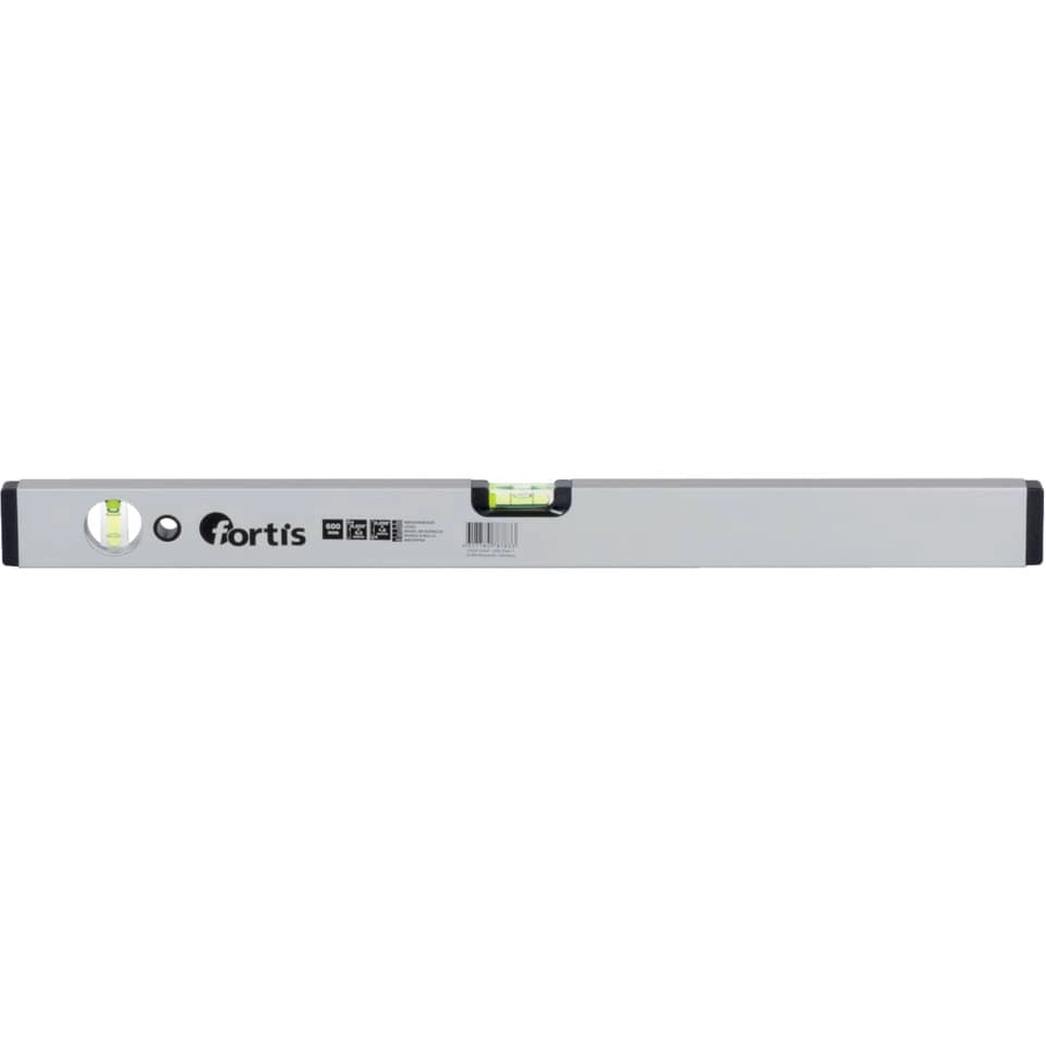 fortis Wasserwaage - 80 cm, silber