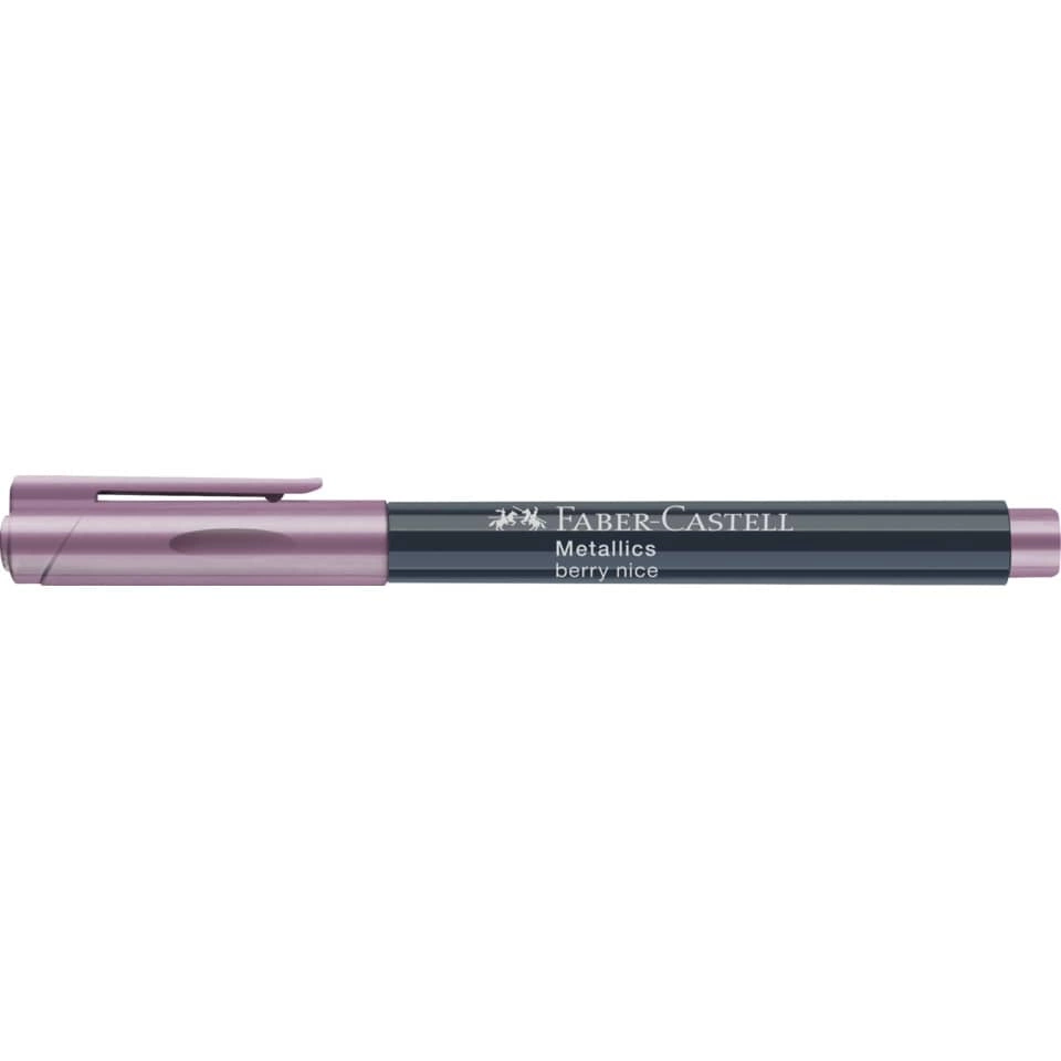 Faber-Castell Faserschreiber Metallics - 1,5 mm, berry nice