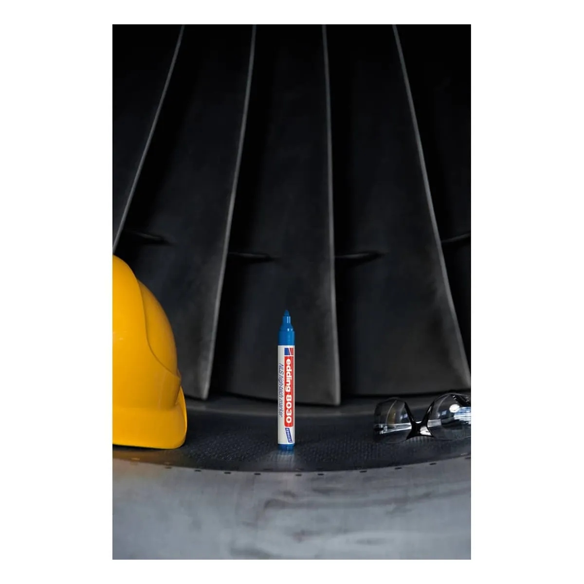 Edding 8030 NLS high-tech marker Spezialmarker - permanent, 1,5 - 3 mm, blau