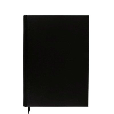 Wochenplaner Kalender schwarz 144 Seiten