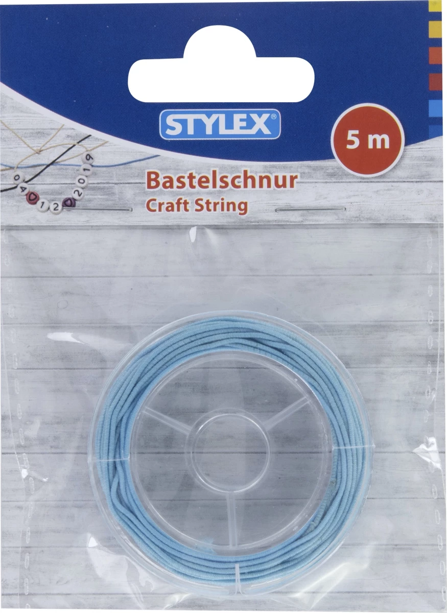 Stylex Bastelschnur elastisch, 5 m