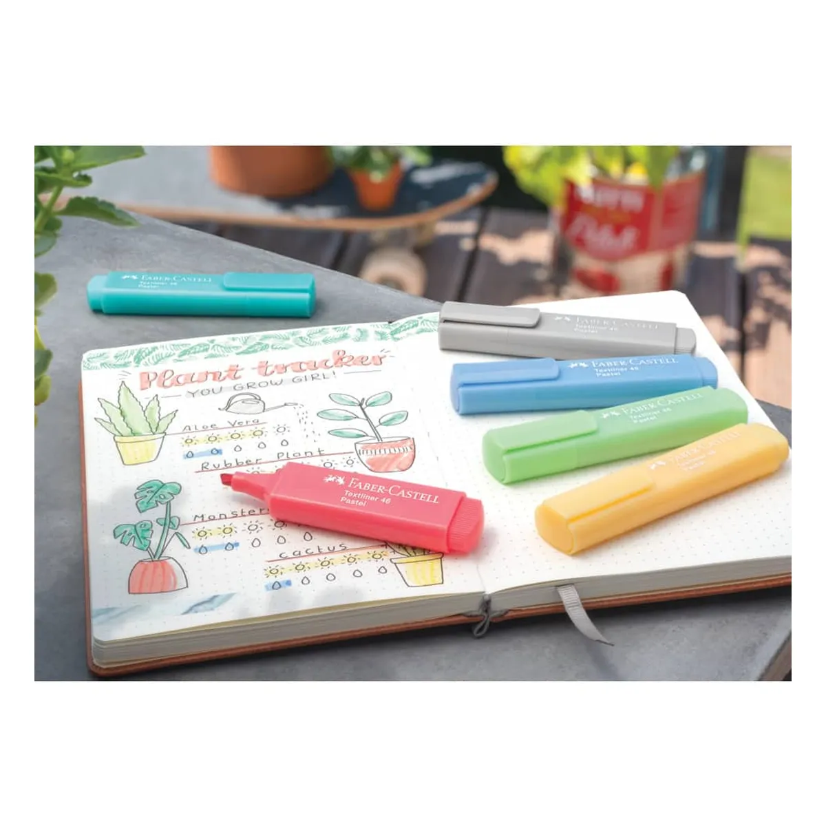 Faber-Castell Textmarker TL 46 Pastell - lichtblau