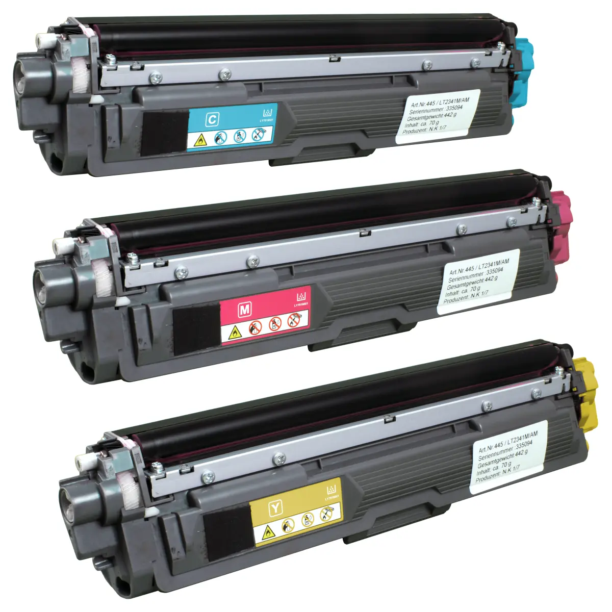 Brother TN-245 - alternative Toner CMY 3x 2.500 Seiten - Digital Revolution