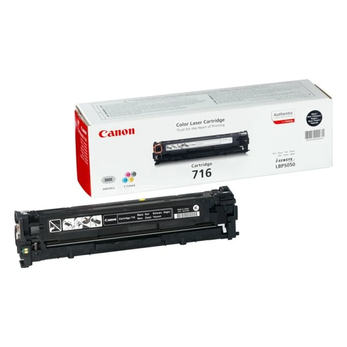 Canon 716BK Toner schwarz 2.300 Seiten (1980B002)