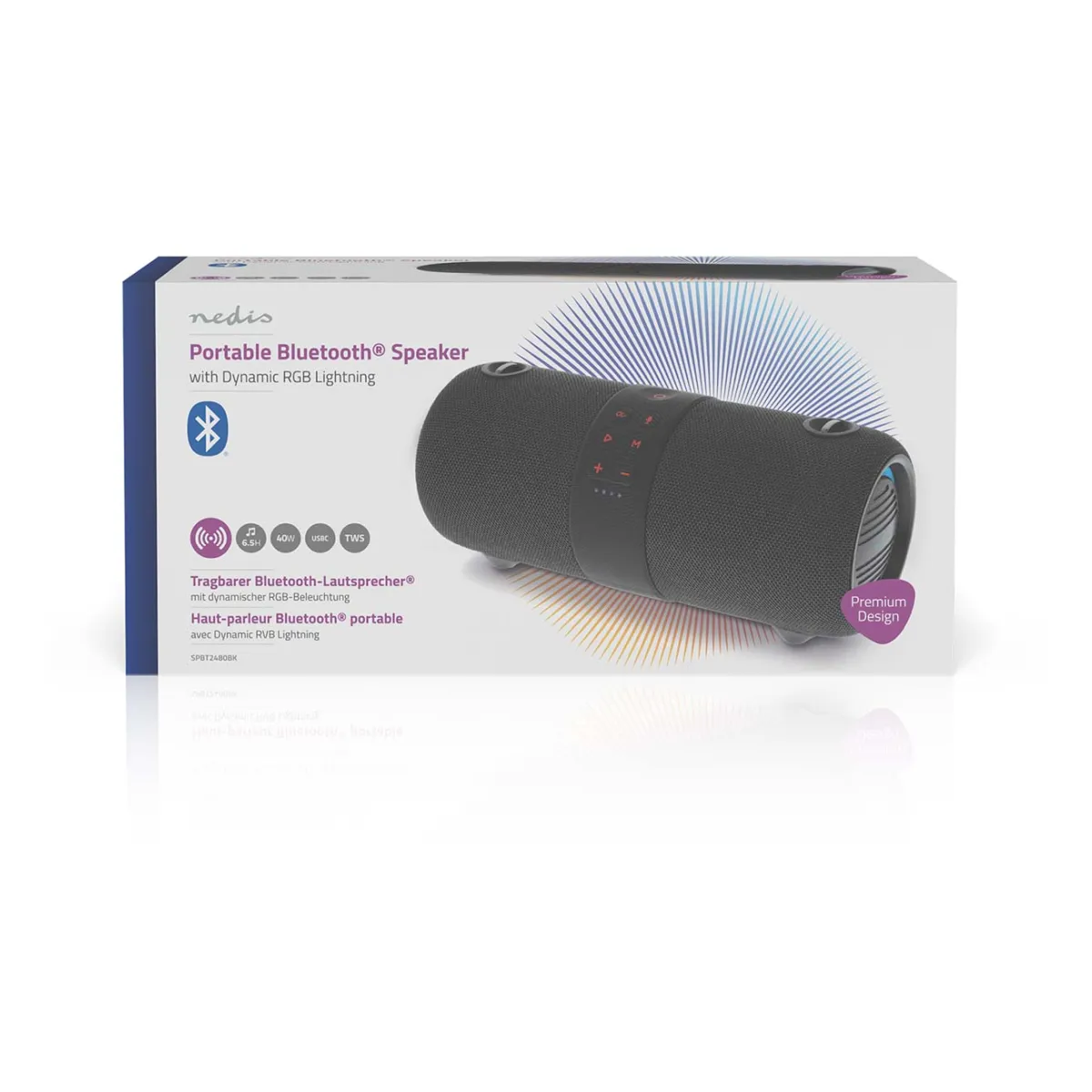 Nedis Bluetooth®-Lautsprecher Nedis Bluetooth®-Lautsprecher