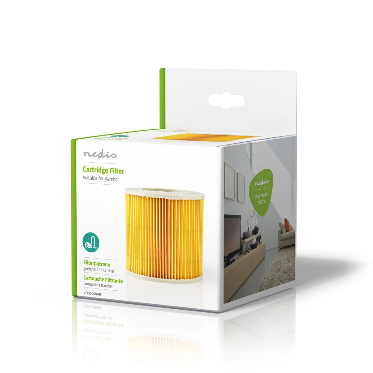 Nedis Staubsauger Patronenfilter