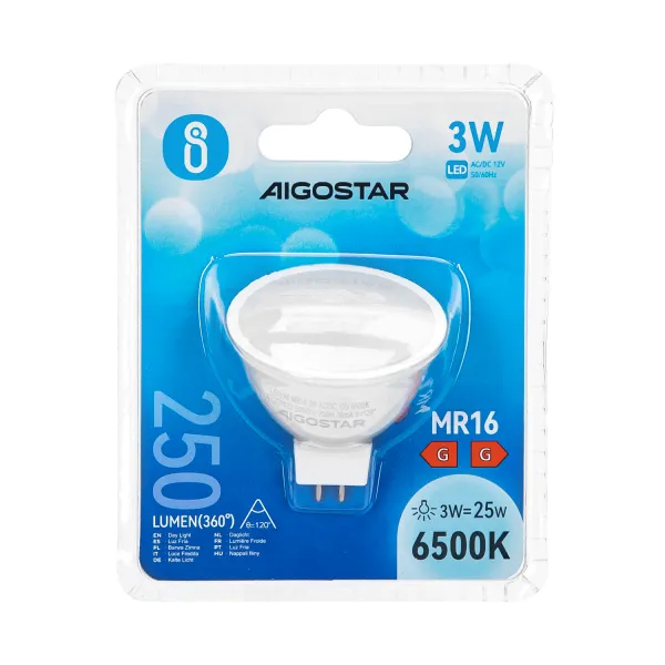 Aigostar LED Spot, 3W, MR16
