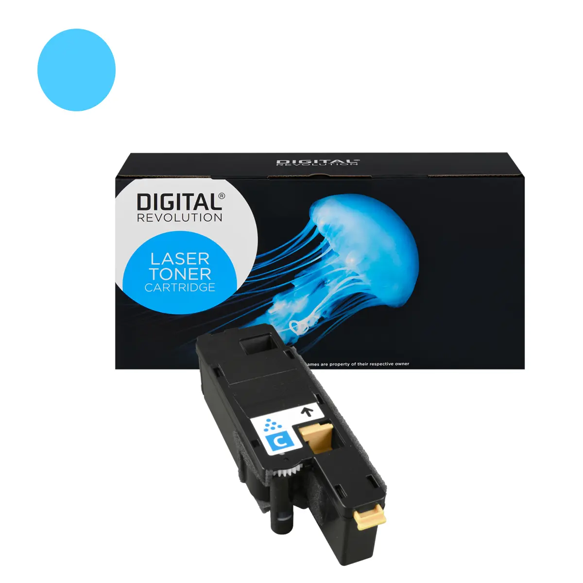 Dell 593-11021 - alternativer Toner 'cyan' 1.400 Seiten - Digital Revolution Dell 593-11021 - alternativer Toner 'cyan' 1.400 Seiten - Digital Revolution