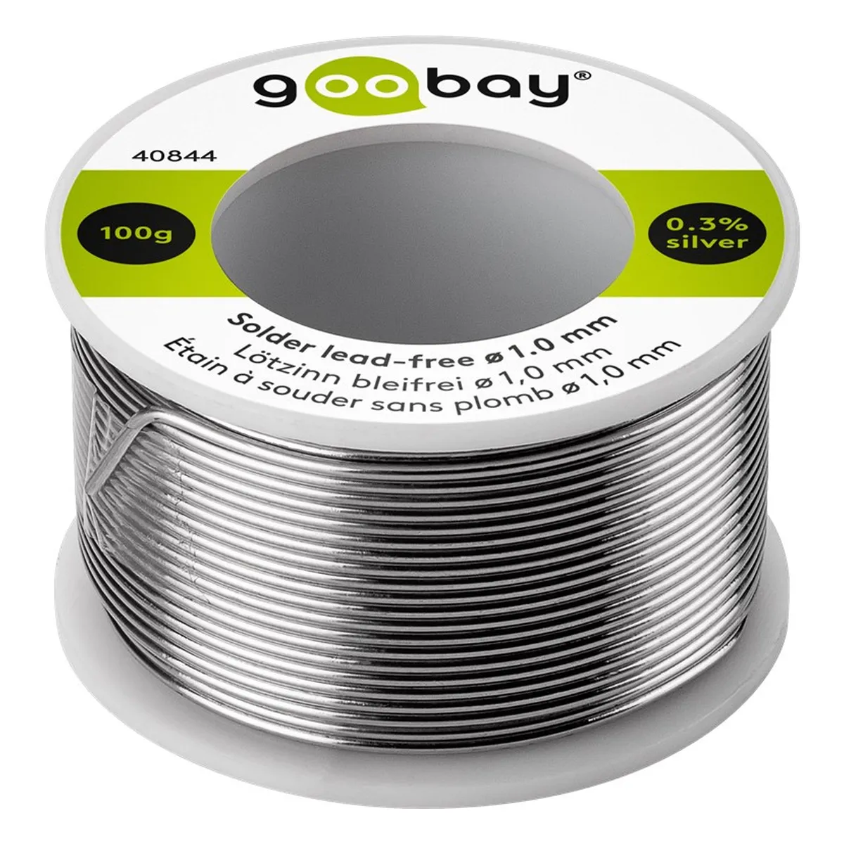 Goobay Lötzinn bleifrei, ø 1,0 mm, 100 g