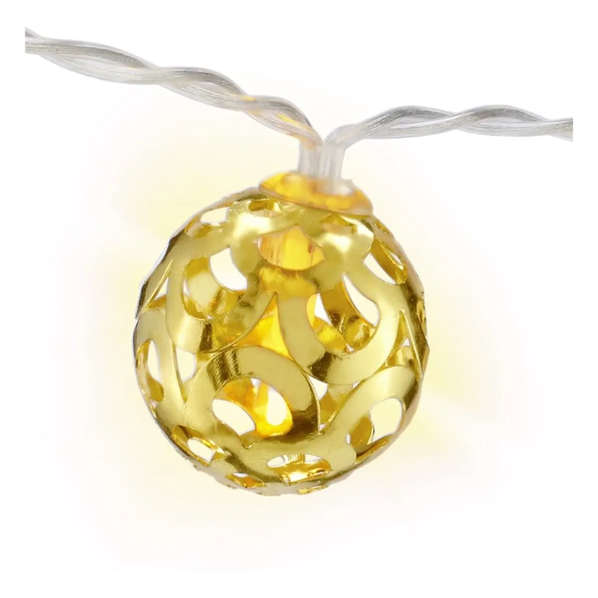 Goobay 10er LED-Lichterkette “Ornamente“