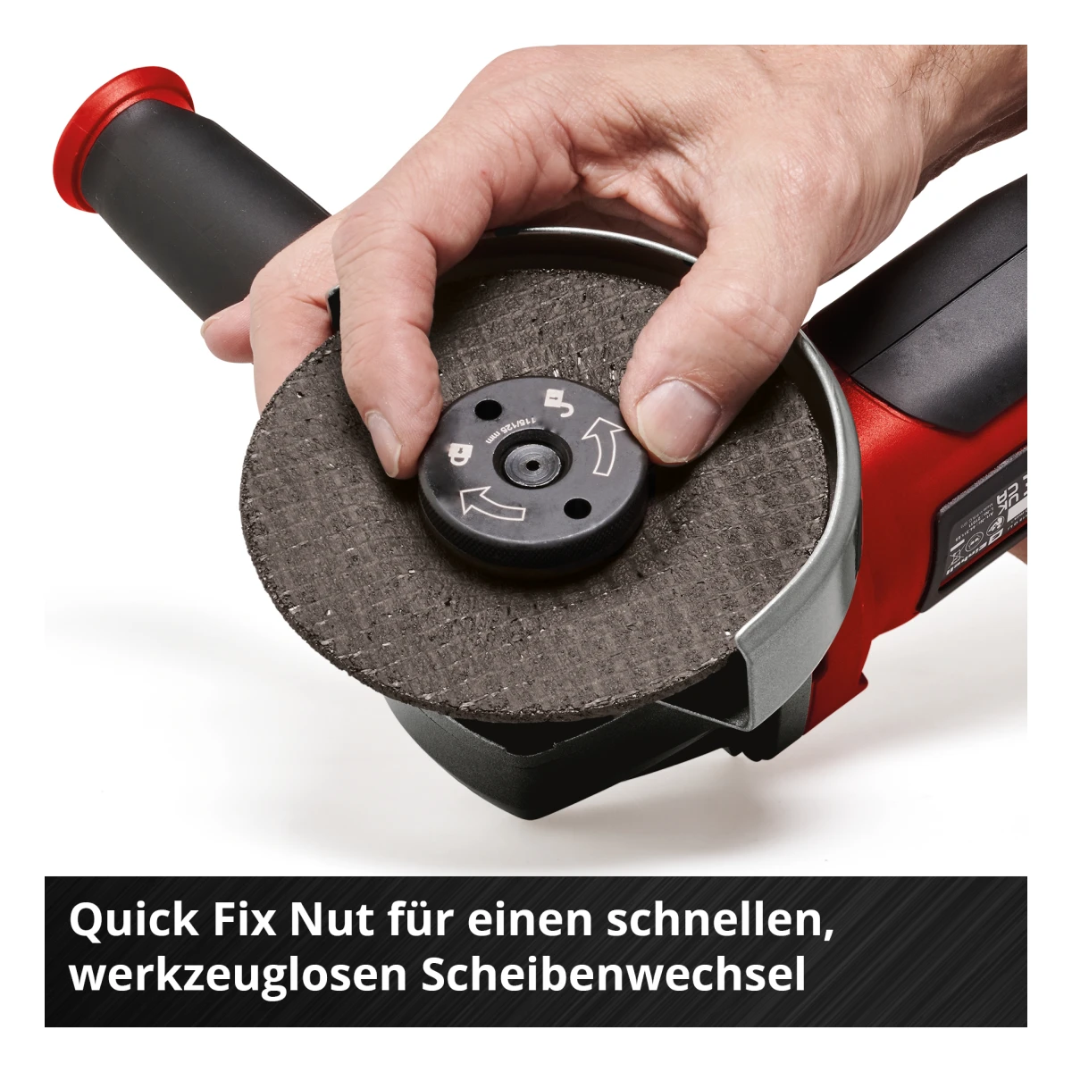 Einhell Akku-Winkelschleifer TE-AG 18/115 Li-Solo Einhell Akku-Winkelschleifer TE-AG 18/115 Li-Solo