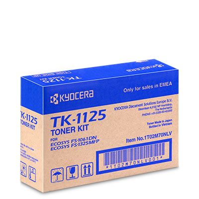 Kyocera Mita TK-1125 Toner schwarz 2.100 Seiten (1T02M70NL0)
