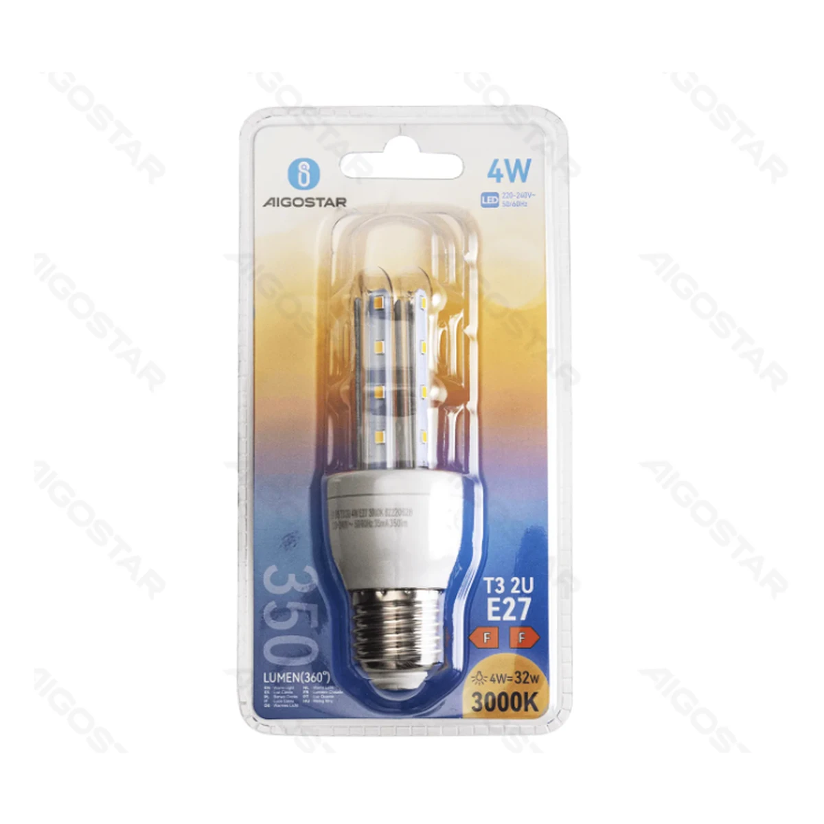 Aigostar LED 'Kolben' E27, 4W