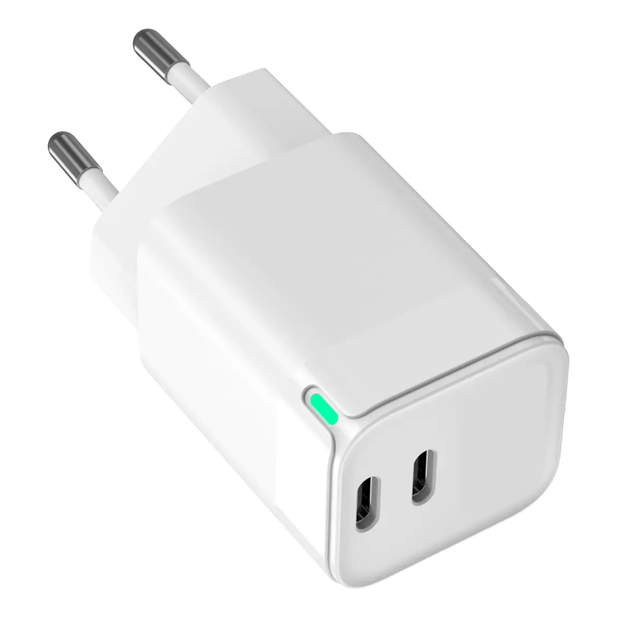 Fontastic Netzteil GaNto35 2 x USB Type-C 35W weiß