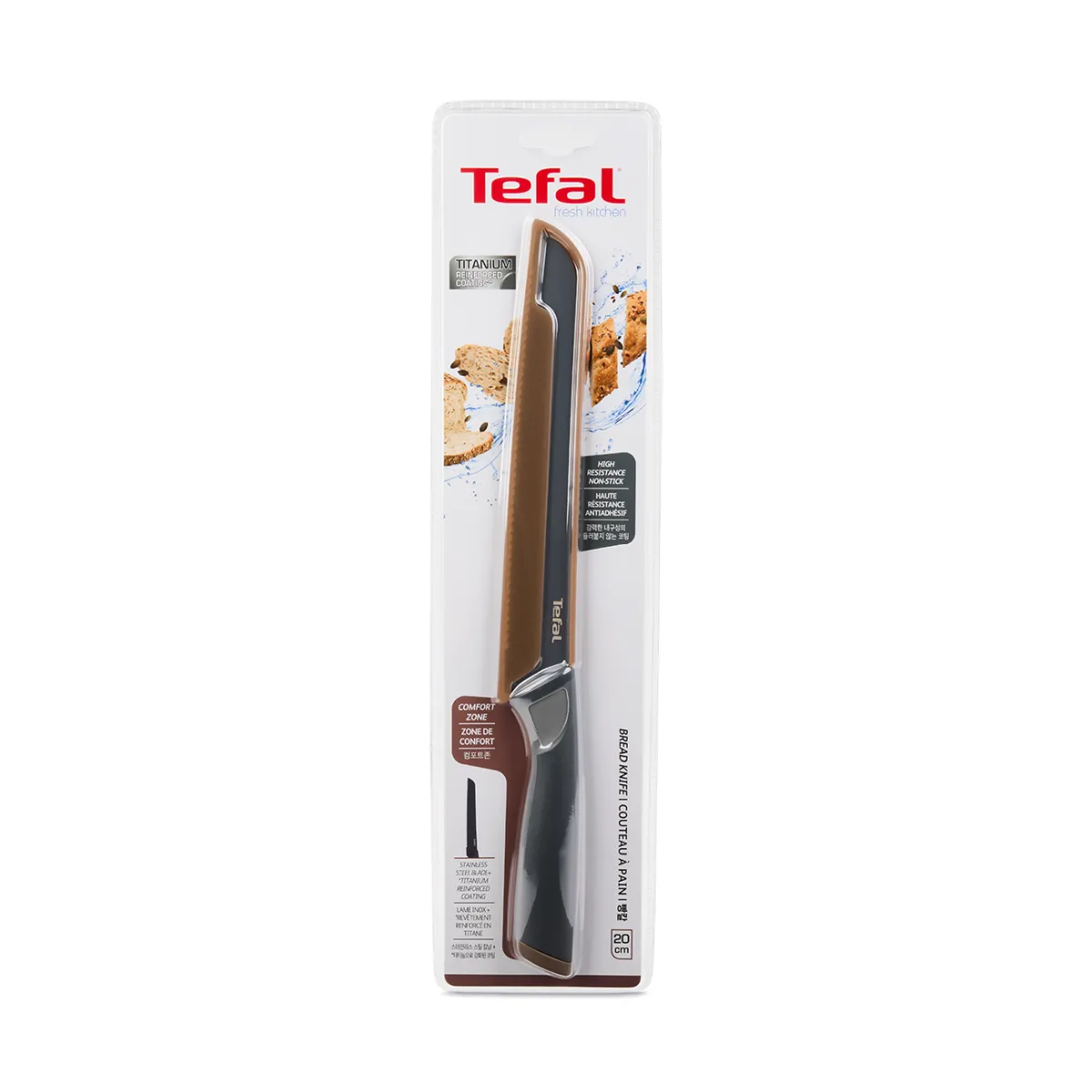Tefal K12218 Fresh Kitchen Brotmesser