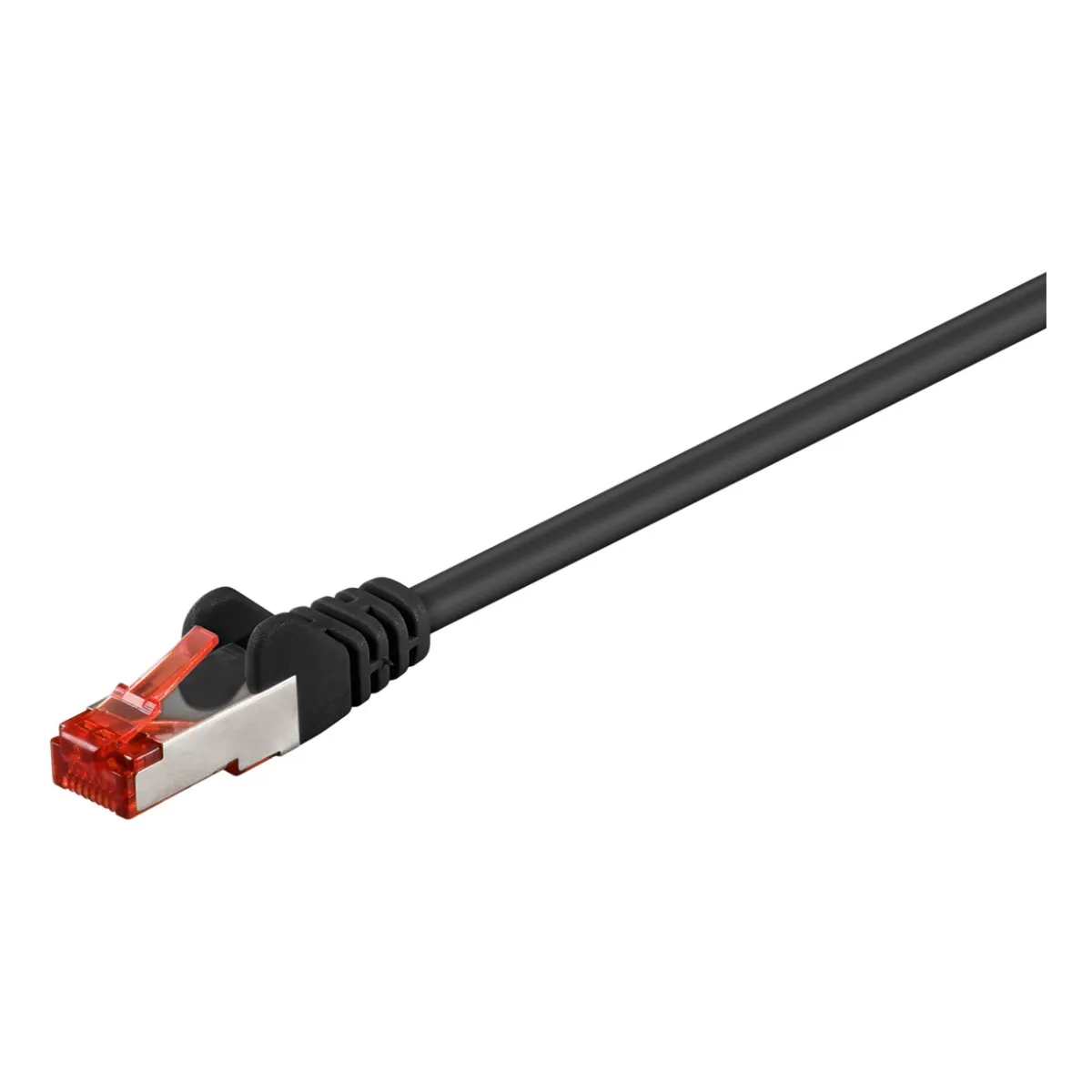 Goobay Patchkabel CAT6 S/FTP schwarz 2m