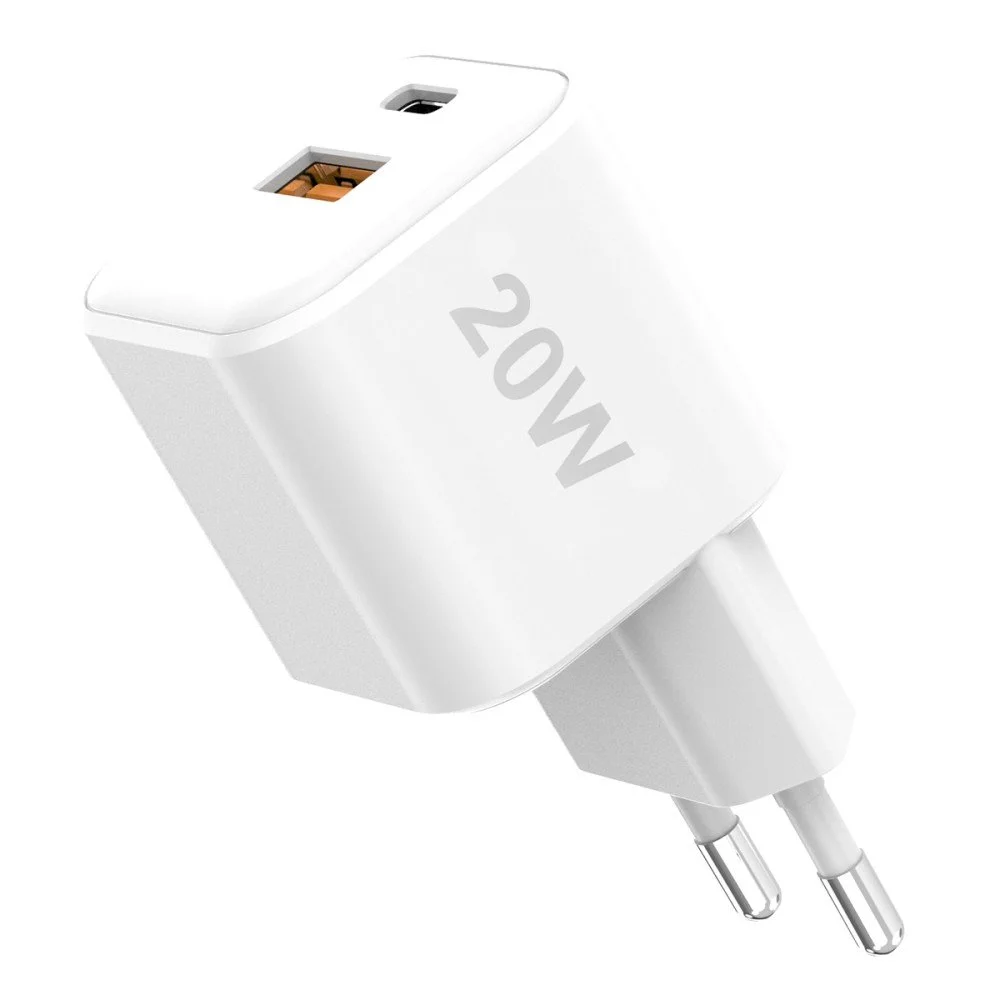Fontastic Netzteil MINI GaNto 20W Type-C PD + USB-A FC weiß