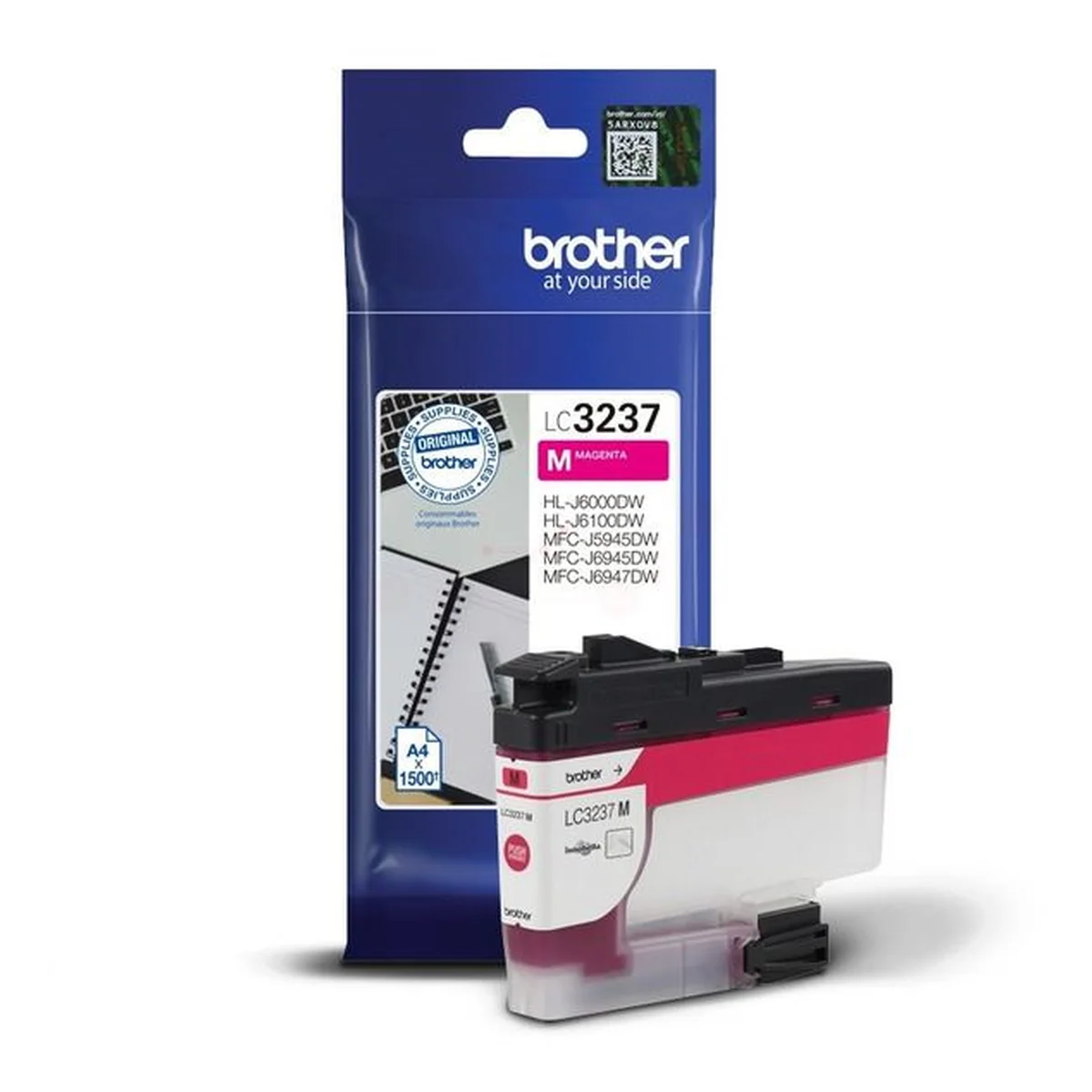 Druckerpatrone Brother LC-3237M magenta 1.500 Seiten
