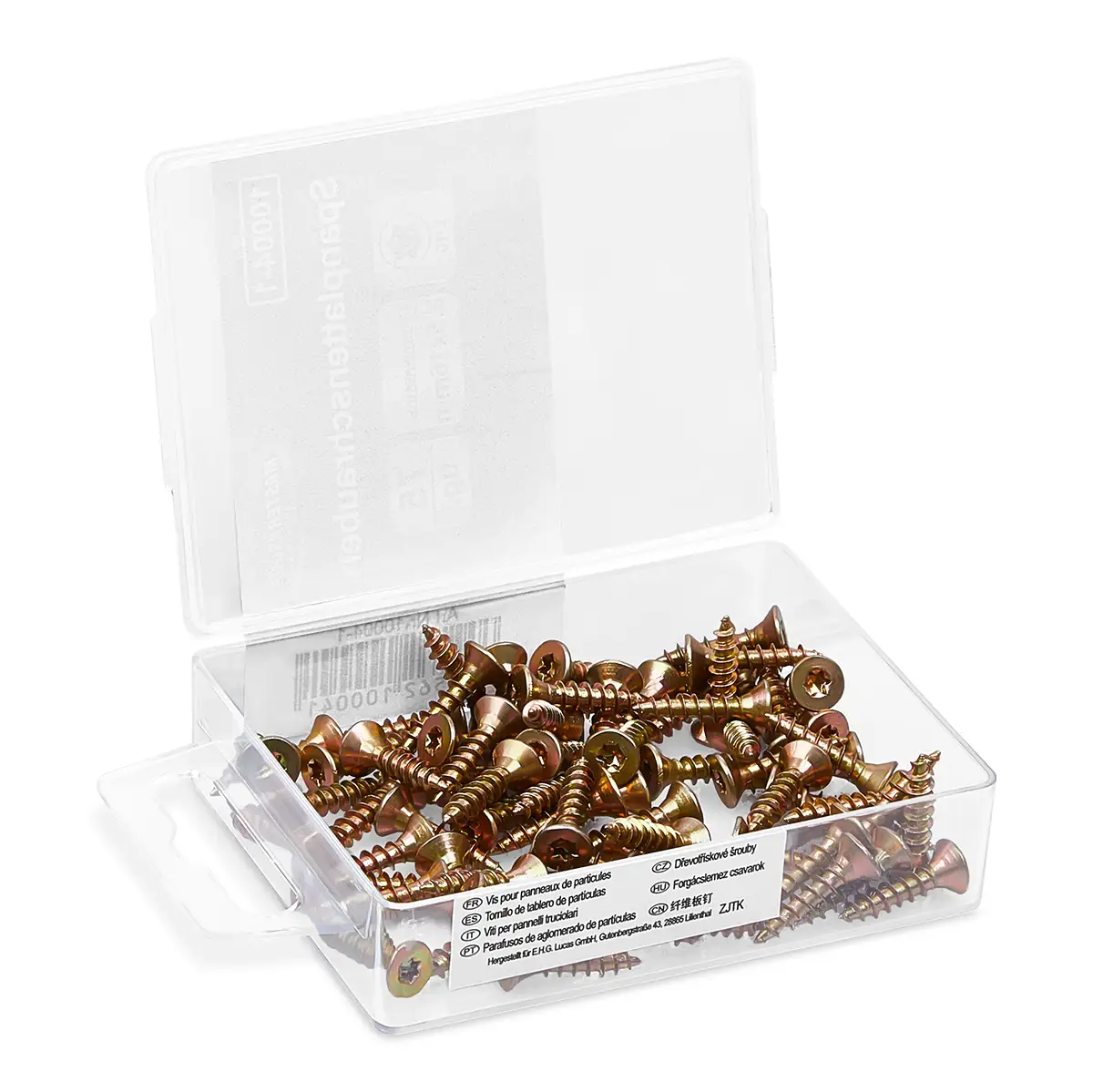 Masterproof Spanplattenschrauben, 3,5x16mm, 75 Stück Trx