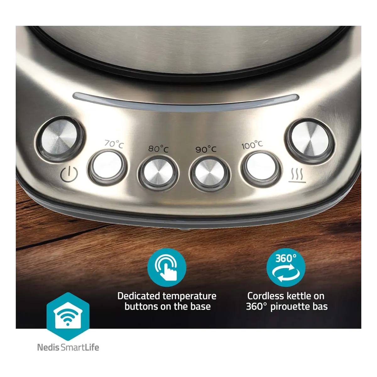 Nedis SmartLife Wasserkocher Nedis SmartLife Wasserkocher
